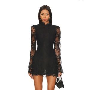 REVOLVE Noosa Mini Dress in Black
